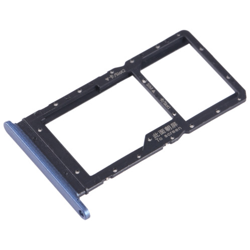 Pour Honor Play 20A SIM + SIM / Micro SD Card Tray (Bleu) SH223L1464-04