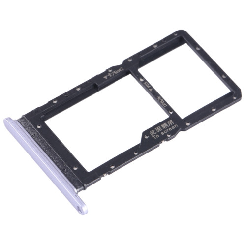 Pour Honor Play 20A Plateau pour carte SIM + SIM / Micro SD (Violet) SH223P608-04
