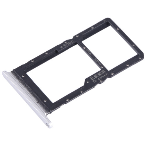 Pour Honor Play 20A SIM + SIM / Micro SD Card Tray (Argent) SH223S124-04
