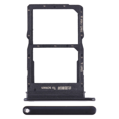 Pour Honor X10 Pro SIM + SIM / NM Card Tray (Noir) SH226B1485-04