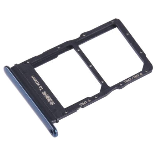 Pour Honor X10 Pro SIM + SIM / NM Card Tray (Bleu) SH226L1907-04