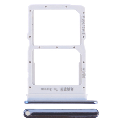 Pour Honor X10 Pro SIM + SIM / NM Card Tray (Argent) SH226S1841-04