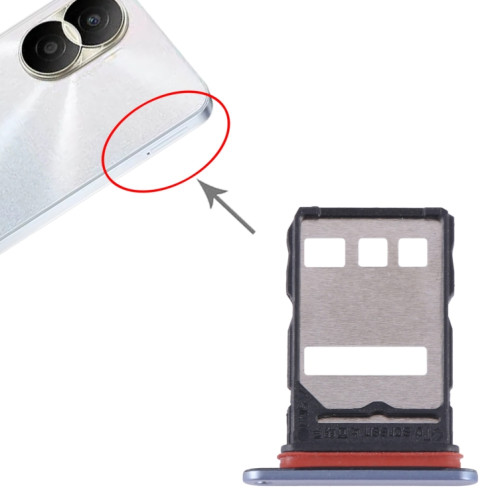 Plateau pour carte SIM pour Honor Play7T Pro (bleu) SH234L1754-04