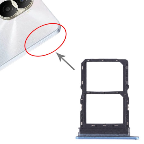 Pour Honor Play7T SIM + Plateau de carte SIM (Bleu) SH235L1888-04