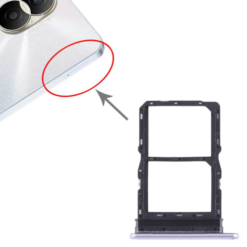 Pour Honor Play7T SIM + Plateau pour carte SIM (Violet) SH235P917-04