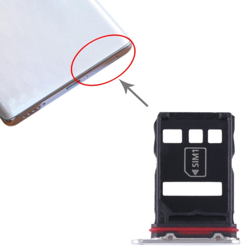 Pour Honor Magic5 Pro SIM + plateau de carte NM (argent) SH238G1638-04