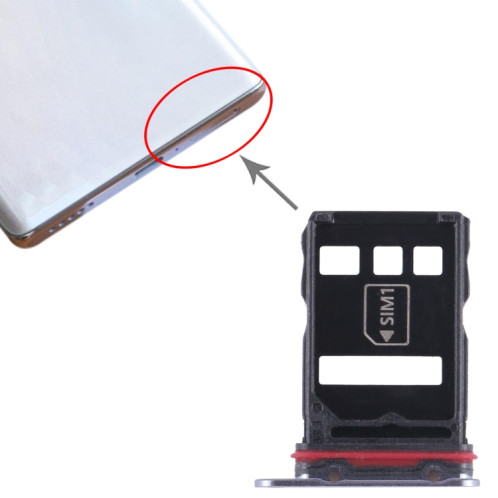 Plateau pour carte SIM + NM pour Honor Magic4 Ultimate (violet) SH242P690-04