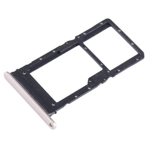 Pour Honor X7a Plateau pour carte SIM + SIM / Micro SD (Or) SH244J892-04
