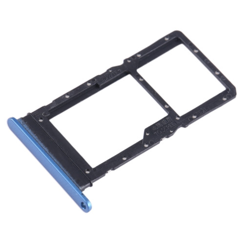 Pour Honor X7a Plateau pour carte SIM + SIM / Micro SD (Bleu) SH244L255-04