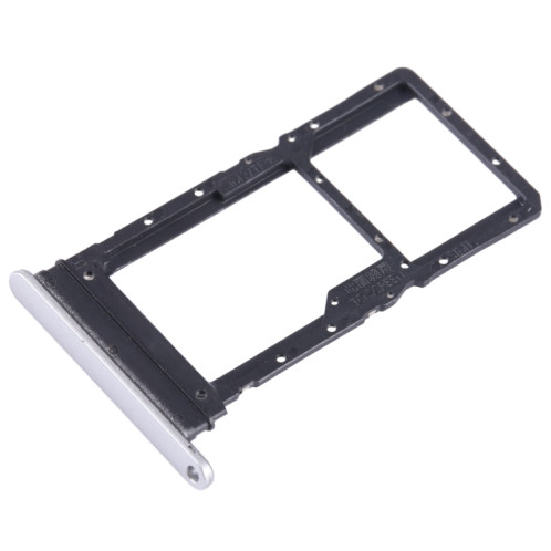 Pour Honor X7a Plateau pour carte SIM + SIM / Micro SD (Argent) SH244S1152-04
