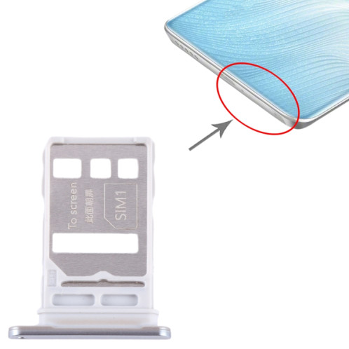 Pour Honor 80 GT SIM + Plateau pour carte SIM (Argent) SH246S611-04