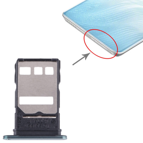 Plateau pour carte SIM pour Honor 80 SE (vert) SH247G1043-04