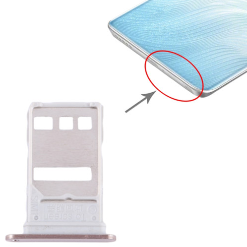 Plateau pour carte SIM pour Honor 80 SE (or) SH247J1166-04