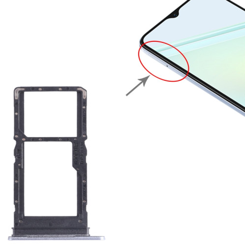 Pour Honor Play6C SIM + SIM / Micro SD Card Tray (Violet) SH258P61-04