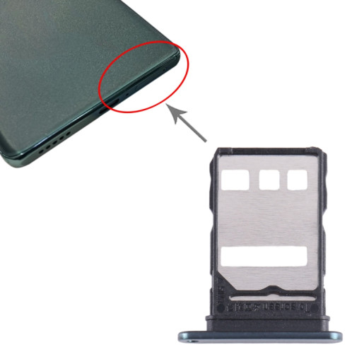 Plateau pour carte SIM pour Honor X40 (vert) SH267G1587-04