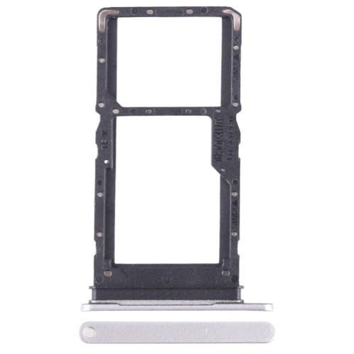 Pour Honor X8 5G SIM + SIM / Micro SD Card Tray (Argent) SH269S900-04