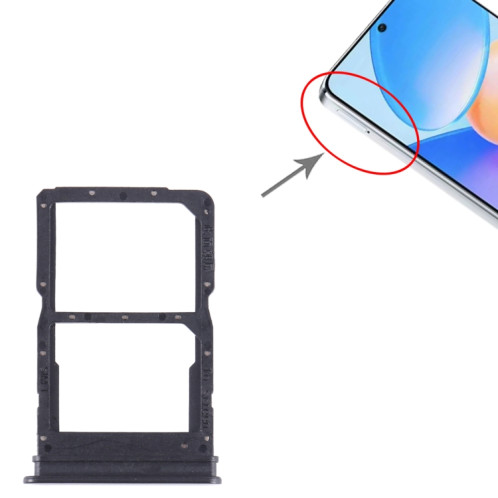 Pour Honor X40i SIM + Plateau pour carte SIM (Noir) SH271B650-04