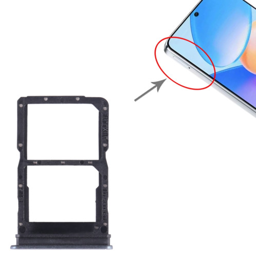 Pour Honor X40i SIM + Plateau pour carte SIM (Argent) SH271S1707-04