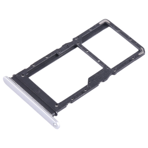 Pour Honor X5 Plateau pour carte SIM + SIM / Micro SD (Argent) SH275S73-04
