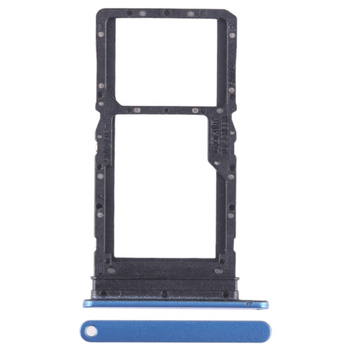 Pour Honor X7 Plateau pour carte SIM + SIM / Micro SD (Bleu) SH279L1319-04