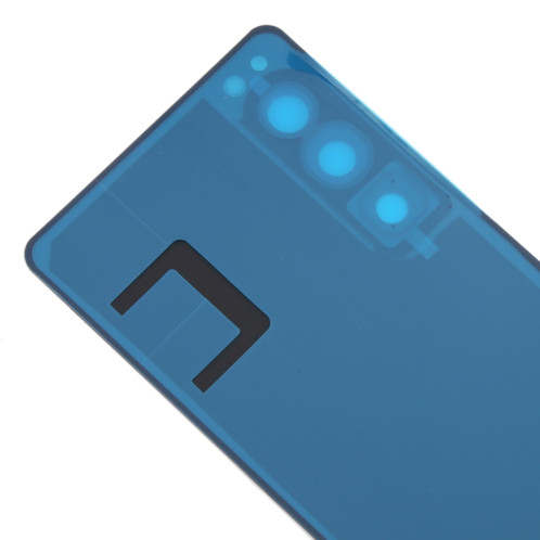 Pour Sony Xperia 5 IV Couvercle arrière de la batterie d'origine avec couvercle d'objectif d'appareil photo (vert) SH12GL675-07