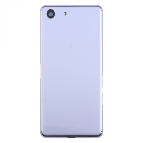 Pour Sony Xperia Ace Couvercle arrière de la batterie d'origine avec couvercle d'objectif d'appareil photo (violet) SH13PL1895-07