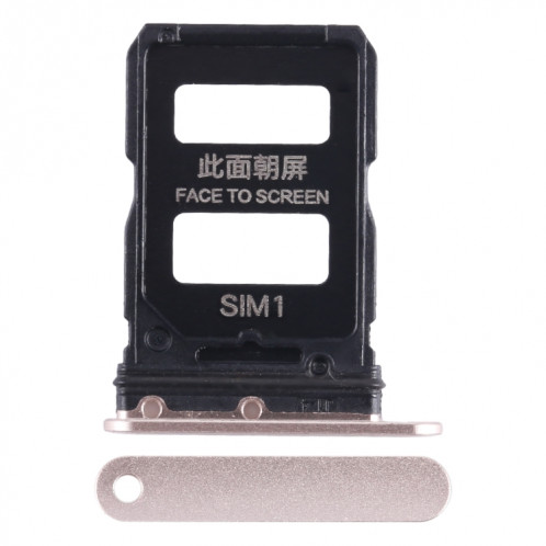 Pour Xiaomi Civi 1S Plateau de carte SIM + Plateau de carte SIM (Or) SH357J1940-04