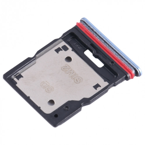 Pour Xiaomi Poco X4 GT Plateau de carte SIM + Plateau de carte SIM / Plateau de carte Micro SD (Bleu) SH359L1239-04