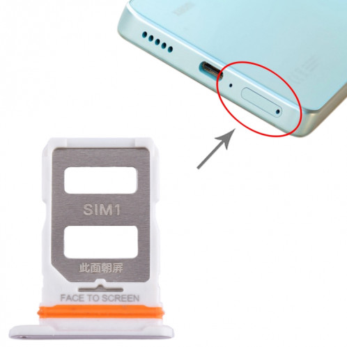 Pour Xiaomi 12 Lite Plateau de carte SIM + Plateau de carte SIM (Rose) SH362F223-04