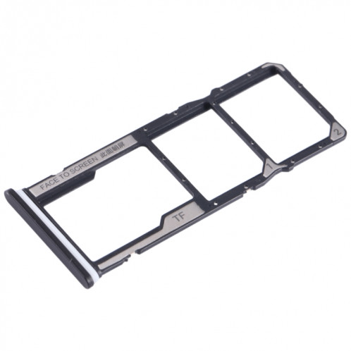 Pour Xiaomi Redmi A2+ Plateau de carte SIM + Plateau de carte SIM + Plateau de carte Micro SD (Noir) SH379B1773-04