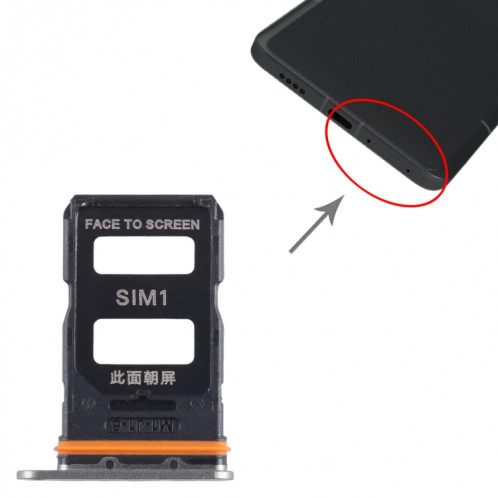 Pour Xiaomi 13 Ultra SIM Card Tray + SIM Card Tray (Vert) SH380G1693-04