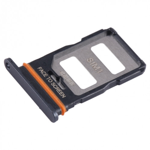 Pour Xiaomi Redmi Note 12T Pro Plateau de carte SIM + Plateau de carte SIM (Noir) SH382B551-04