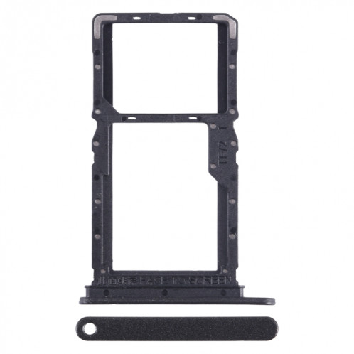 Pour Xiaomi Note 13 Plateau de carte SIM + Plateau de carte SIM / Micro SD (Noir) SH386B846-04