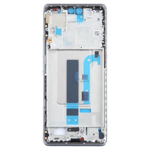 Pour Xiaomi Civi 3, boîtier avant d'origine, cadre LCD, plaque de lunette (gris) SH396H1951-06