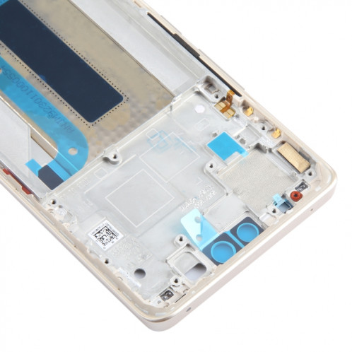Pour Xiaomi Civi 3, boîtier avant d'origine, cadre LCD, plaque de lunette (or) SH396J238-06