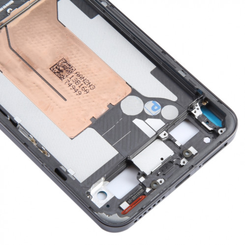 Pour Xiaomi 14 Pro, boîtier avant d'origine, cadre LCD, plaque de lunette (noir) SH398B595-06