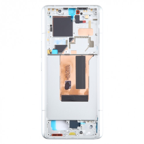 Pour Xiaomi 13S, boîtier avant ultra original, cadre LCD, plaque de lunette (argent) SH402S1649-06