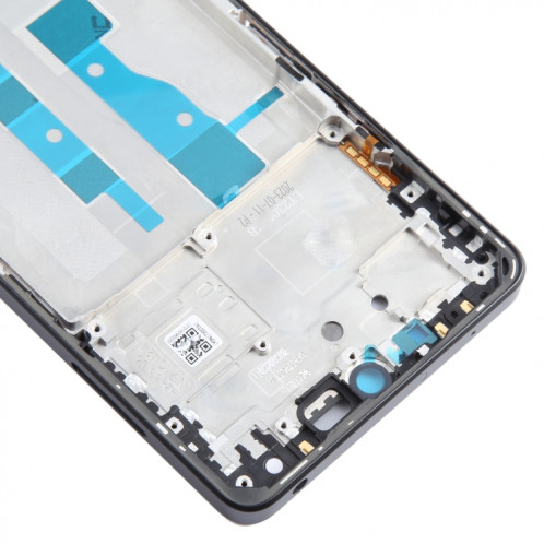 Pour Xiaomi Redmi Note 13 boîtier avant d'origine plaque de cadre LCD (noir) SH405B958-06