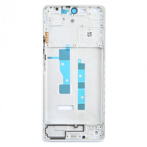 Pour Xiaomi Redmi Note 13 boîtier avant d'origine plaque de cadre LCD (blanc) SH405W1298-06