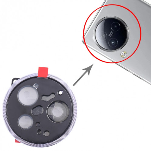 Pour couvercle d'objectif de caméra Xiaomi Civi 3 (violet) SH421P520-04