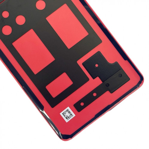 Pour OnePlus 11R CPH2487 Couverture arrière en cuir de batterie (rouge) SH97RL1871-07