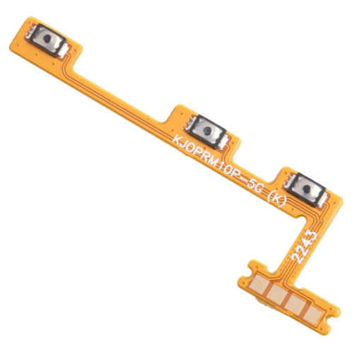 Pour Realme 10 Pro OEM bouton d'alimentation et bouton de volume câble flexible SH75111050-04