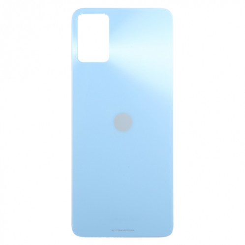 Pour Motorola Moto E22 Couvercle arrière de la batterie d'origine (bleu clair) SH6TTL155-07