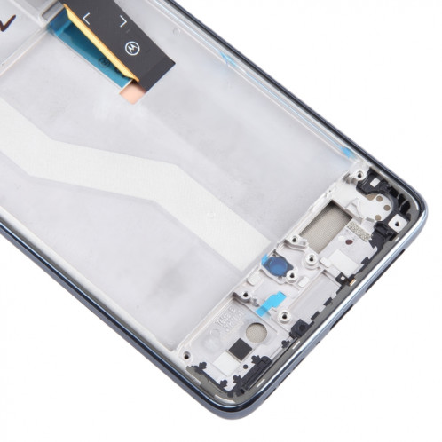 Pour Motorola Edge 2022 OEM Écran LCD Numériseur Assemblage complet avec cadre (Noir) SH559B714-07