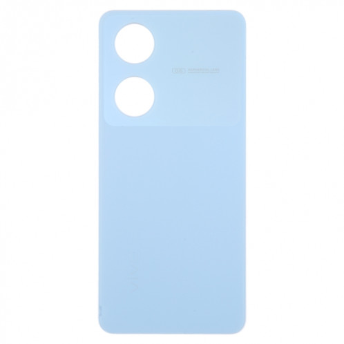 Pour le couvercle arrière de la batterie d'origine Vivo Y100 (bleu) SH62LL1044-07