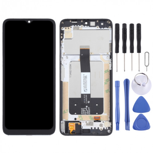 Ecran LCD Origina pour Umidigi A11 Digitizer Assemblage complet avec cadre (Noir) SH567B630-06