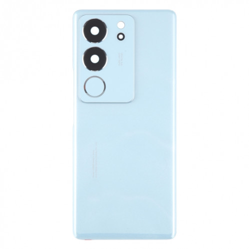 Pour Vivo V29 Couvercle arrière de la batterie d'origine avec couvercle d'objectif de caméra (bleu) SH79LL1487-07