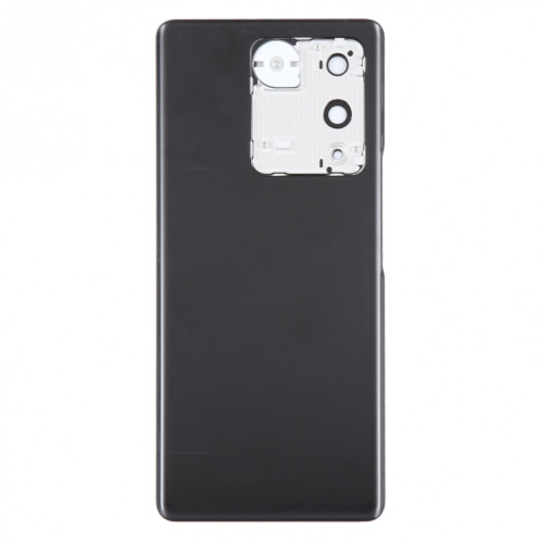 Pour Vivo V27 Couvercle arrière de la batterie d'origine avec couvercle d'objectif d'appareil photo (noir) SH80BL194-07