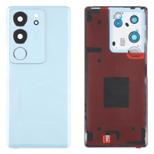 Pour Vivo V29 Pro Couvercle arrière de la batterie d'origine avec couvercle d'objectif de caméra (bleu) SH95LL1671-07