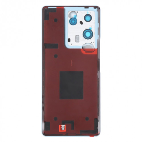 Pour Vivo V29 Pro Couvercle arrière de la batterie d'origine avec couvercle d'objectif de caméra (bleu) SH95LL1671-07